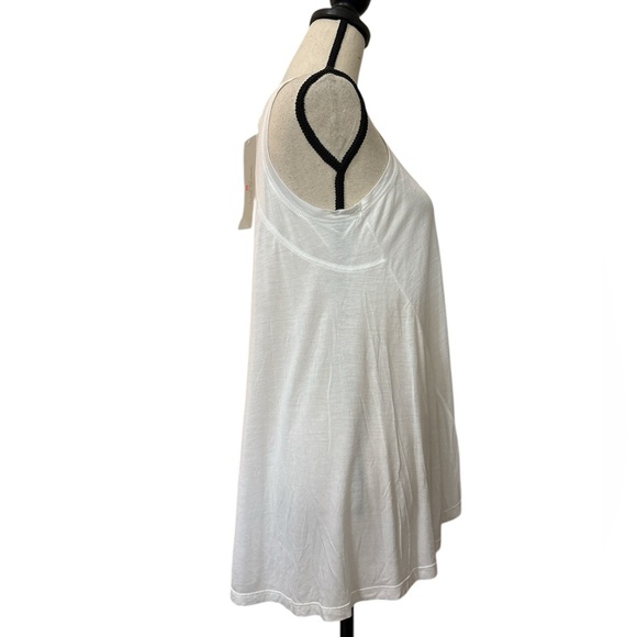 NWT Sweaty Betty Easy Peazy Top in Lily White Sz. XXS XS 100% Viscose - Picture 11 of 15